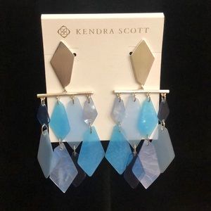 Kendra Scott Hanna Statement Earrings NWOT